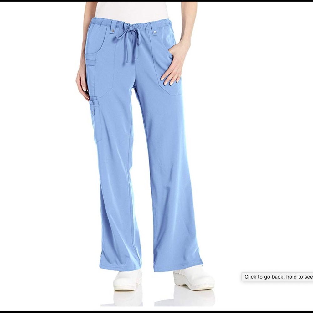 Dickies Women's Stretch Scrub Pant, ciel, s petite